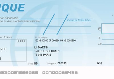 Paiement par chèque